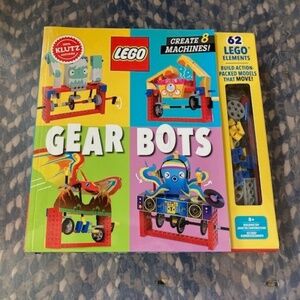 Klutz Lego Gear Bots Science/STEM Activity Kit for 8-12 years